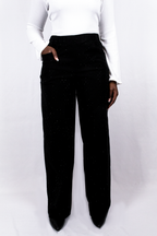 Glitter Pants Straight Leg