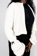 Glitter Cardigan Cropped