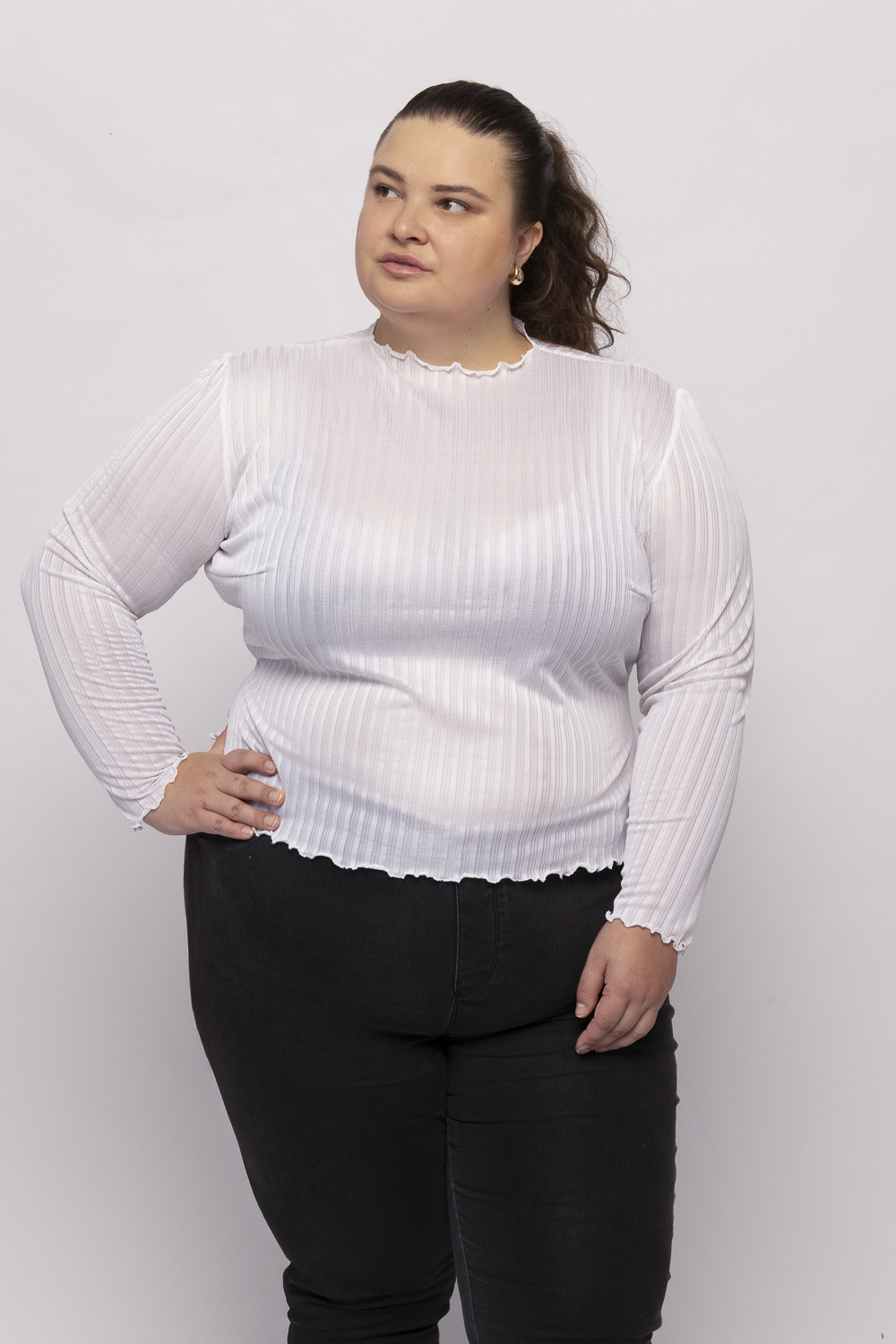 Chic Sheer Longshirt