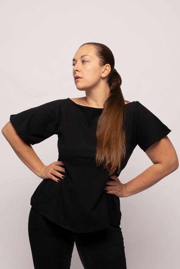 Asymmetrical Long Shirt