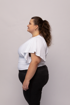 Asymmetrical Crop Shirt