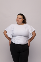 Asymmetrical Crop Shirt